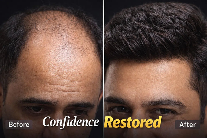 “How Hair Patches Restore Confidence in Married Indian Men”