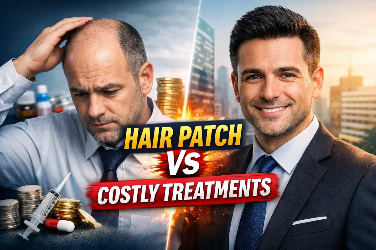 Why Working Professionals Prefer Hair Patch Over Costly Treatments