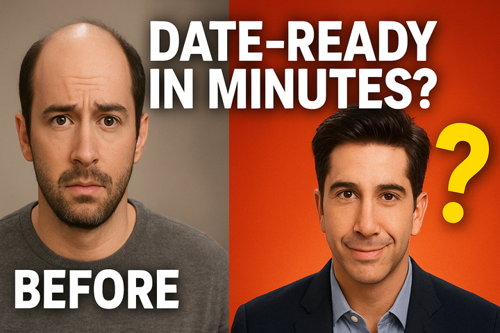 Instant Hair Confidence for First Dates? Try This Hair Patch Trend