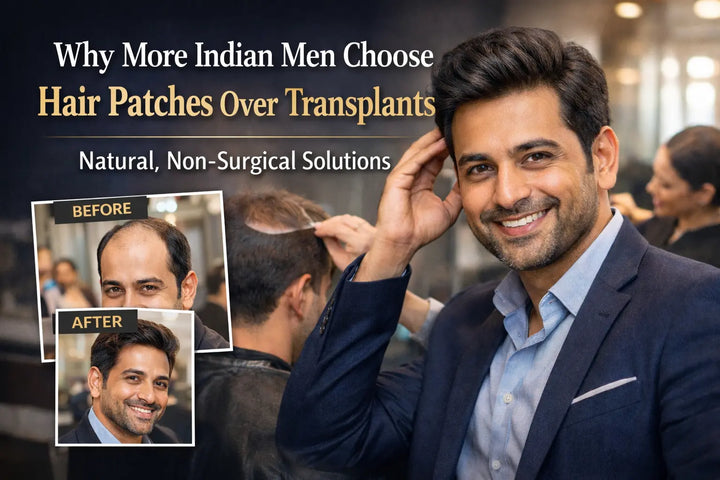 Why More Indian Men Choose Hair Patch Over Transplants