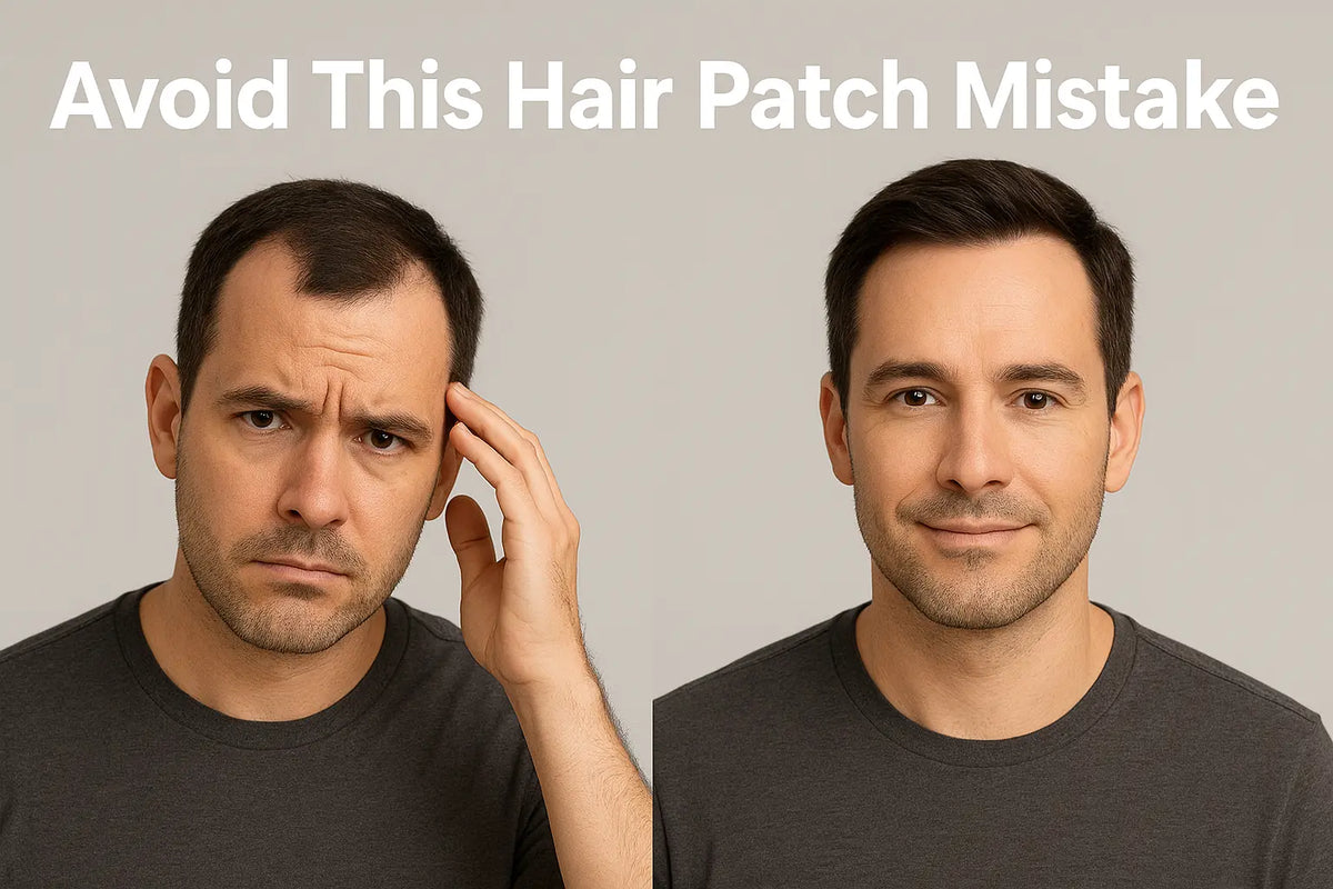 The #1 Mistake Men Make When Choosing a Hair Patch
