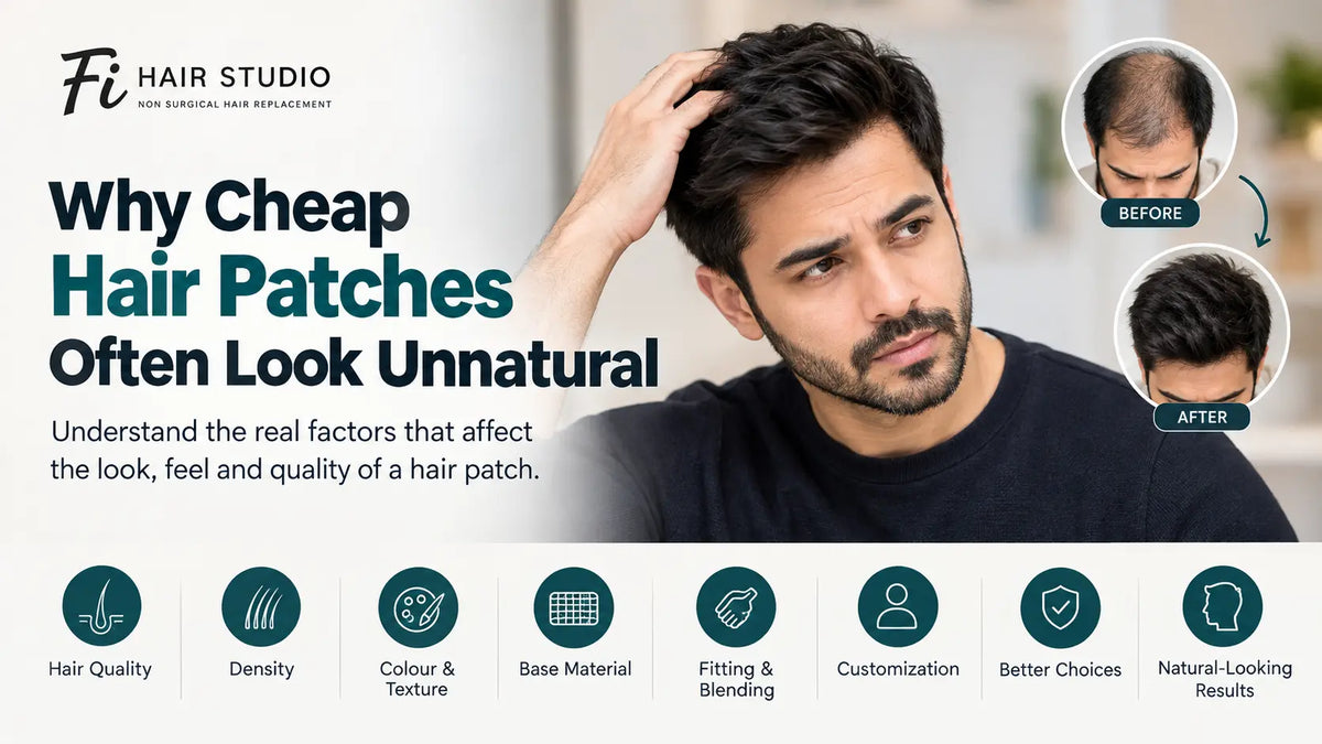 Why Cheap Hair Patches Often Look Unnatural