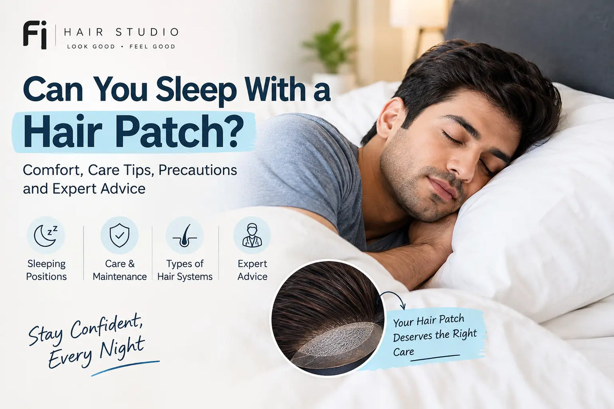 Can You Sleep With a Hair Patch? A Complete Guide to Sleeping With a Hair System
