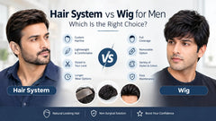 Hair System vs Wig for Men: Which Is the Right Choice?