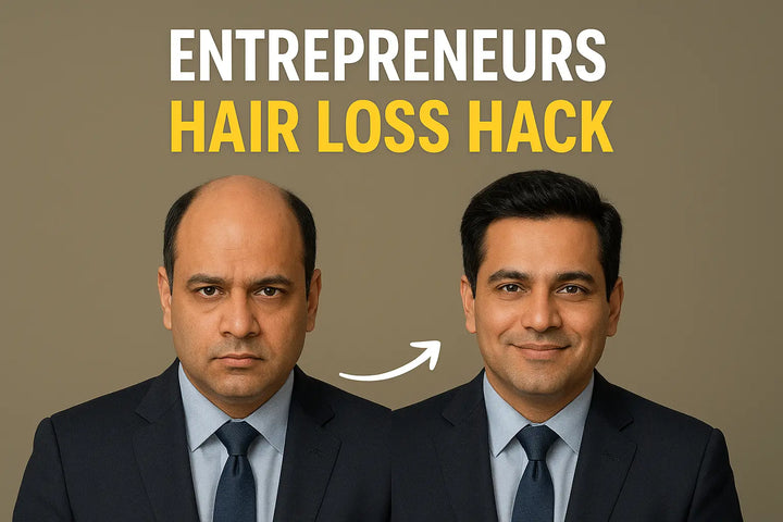 How India’s Top Entrepreneurs Secretly Fix Hair Loss