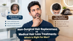 Non-Surgical Hair Replacement vs Medical Hair Loss Treatments: Which Is Right for Men?
