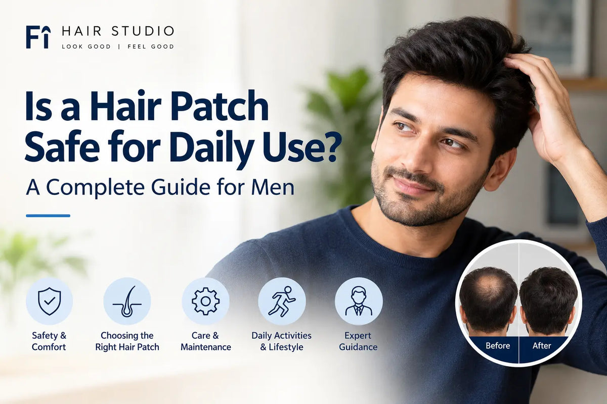 Is a Hair Patch Safe for Daily Use? A Complete Guide for Men