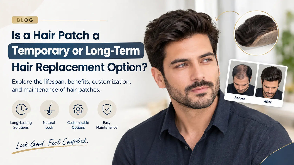 Is a Hair Patch a Temporary or Long-Term Hair Replacement Option?