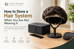 How to Store a Hair System When You Are Not Wearing It: A Complete Guide