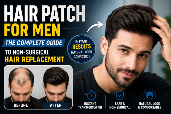 Hair Patch for Men: The Complete Guide to Non-Surgical Hair Replacement