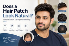 Does a Hair Patch Look Natural? Customization, Fitting and Blending