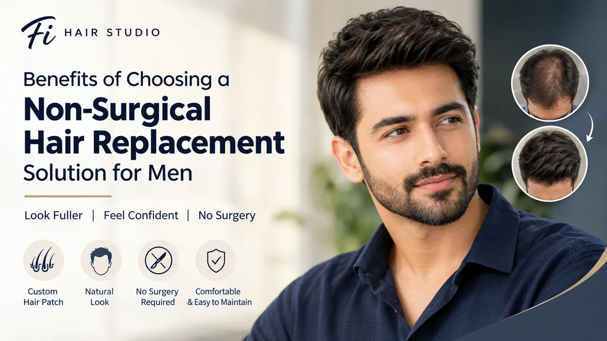 Benefits of Choosing a Non-Surgical Hair Replacement Solution for Men