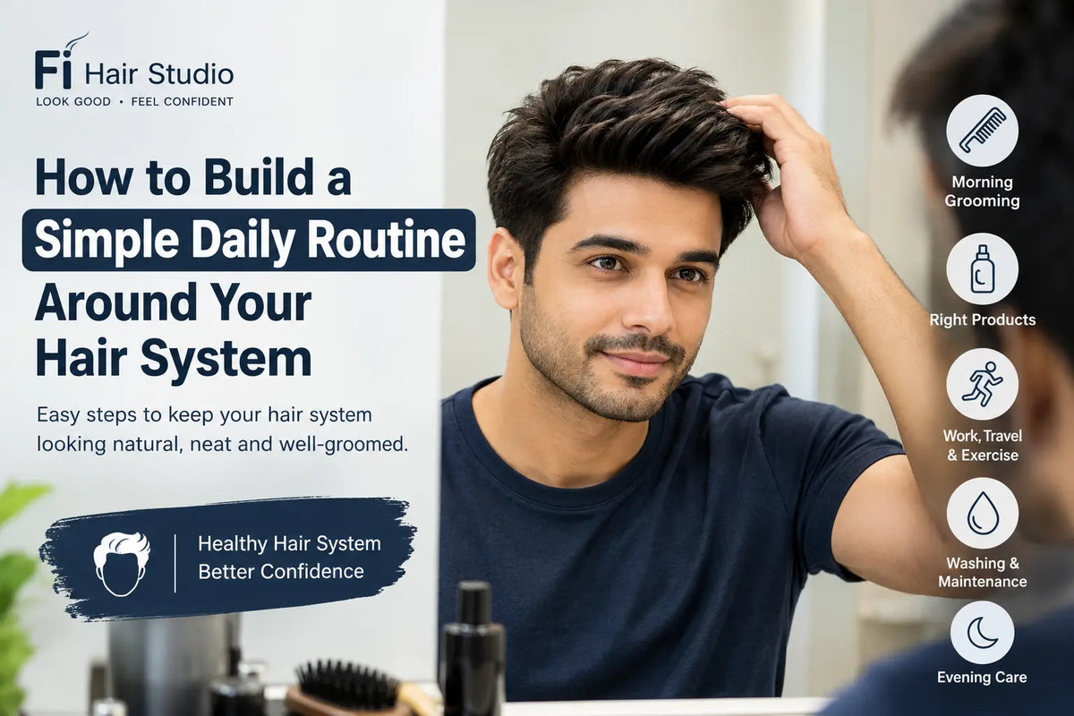 How to Build a Simple Daily Routine Around Your Hair System