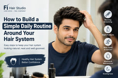 How to Build a Simple Daily Routine Around Your Hair System