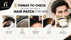 5 Things to Check Before Buying a Hair Patch for Men Online