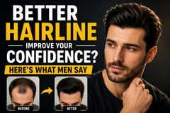 Can a Better Hairline Improve Your Confidence? Here's What Men Say