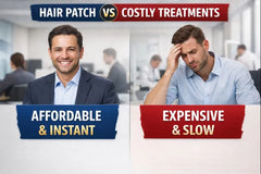 Why Working Professionals Prefer Hair Patch Over Costly Treatments