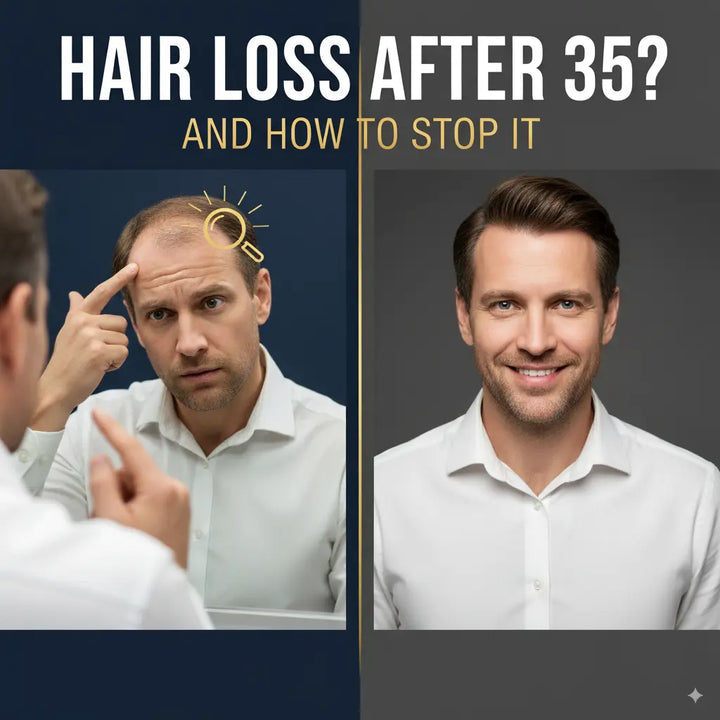 Why You’re Losing More Hair After 35 and How to Stop It