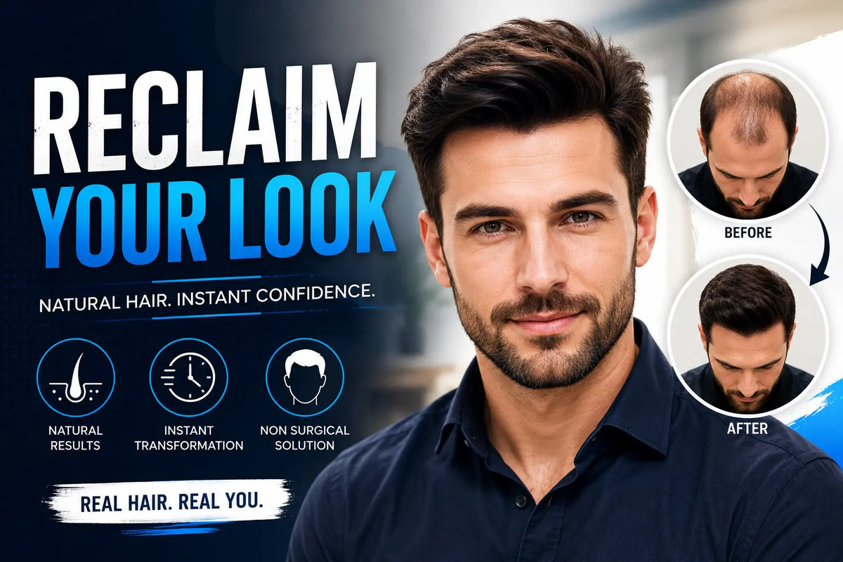 How Modern Hair Patches Help Men Reclaim Their Signature Look