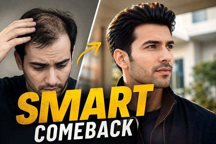 “Receding at 25? Here’s the Smartest Non-Surgical Comeback”