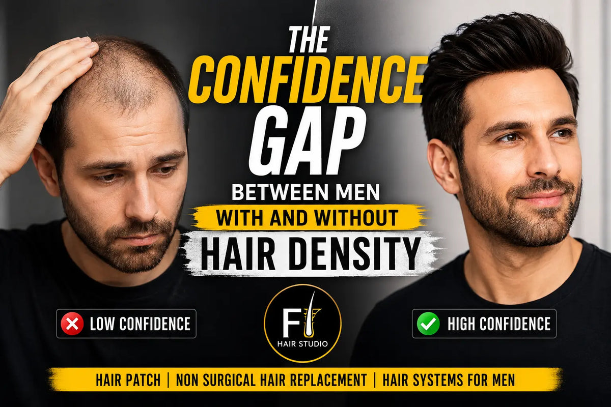 The Confidence Gap Between Men With and Without Hair Density
